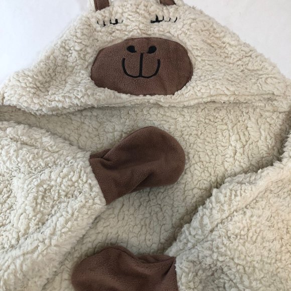 Other Berkshire Blanket Cuddly Buddy Plush Hooded Character Throw